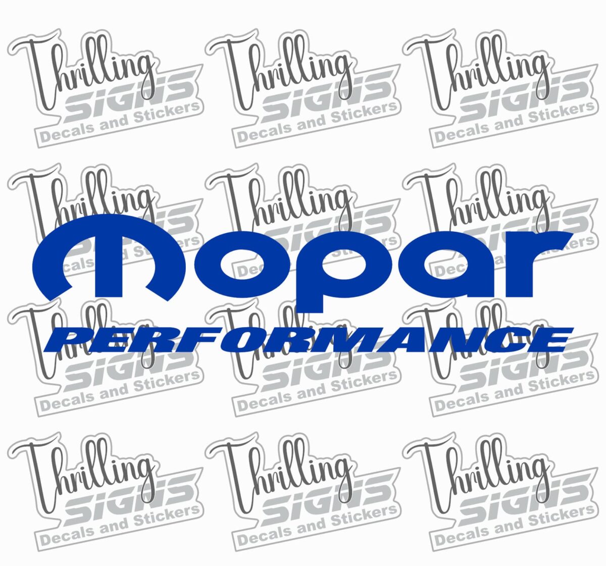 Mopar Performance Decal - Image 3