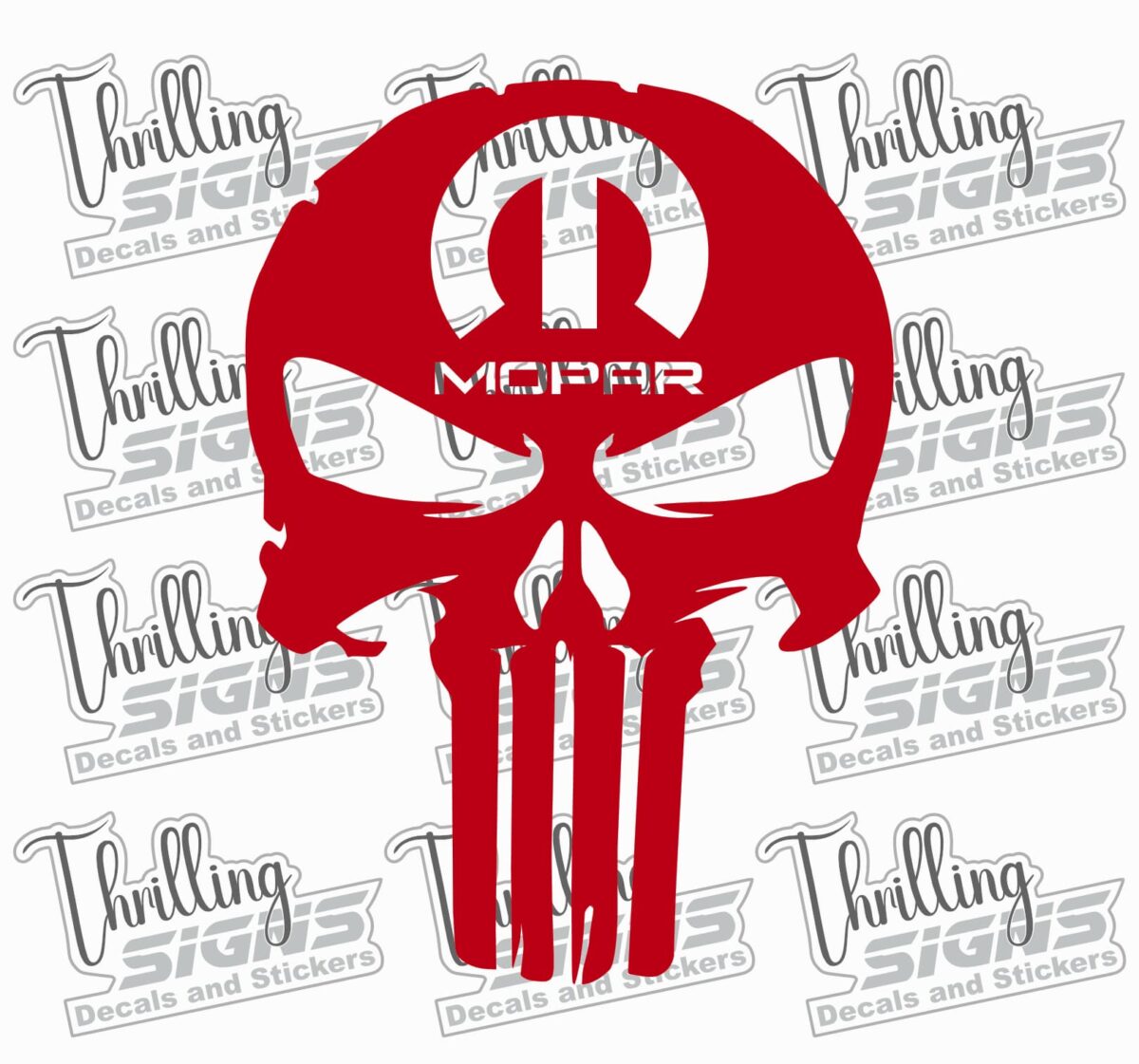 Mopar Punisher Decal - Image 4
