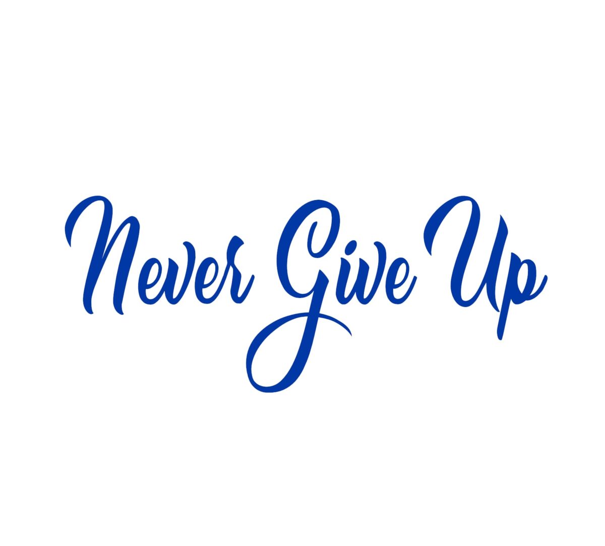 Never Give Up Decal - Image 3