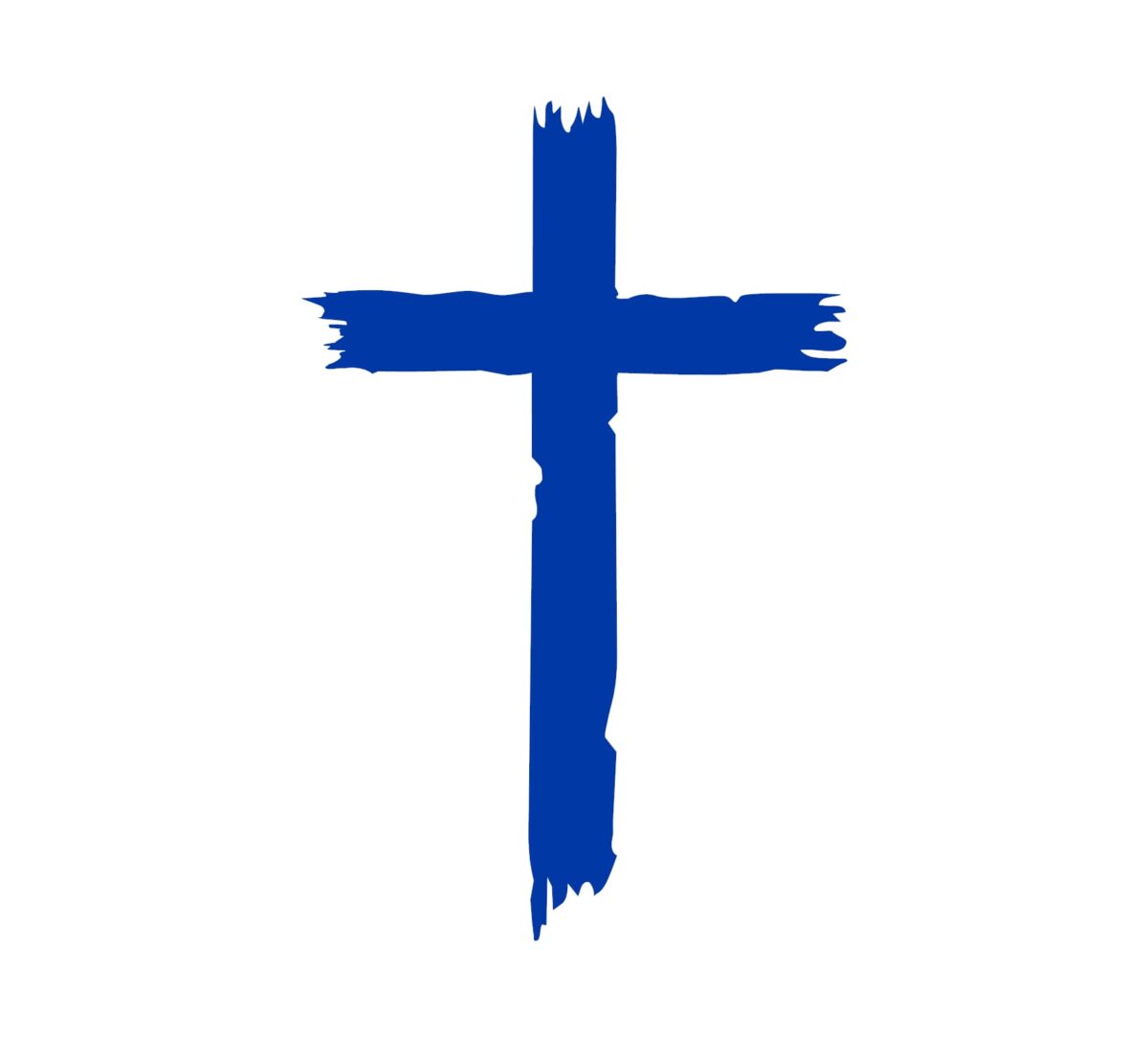 Rustic Cross Decal - Image 3