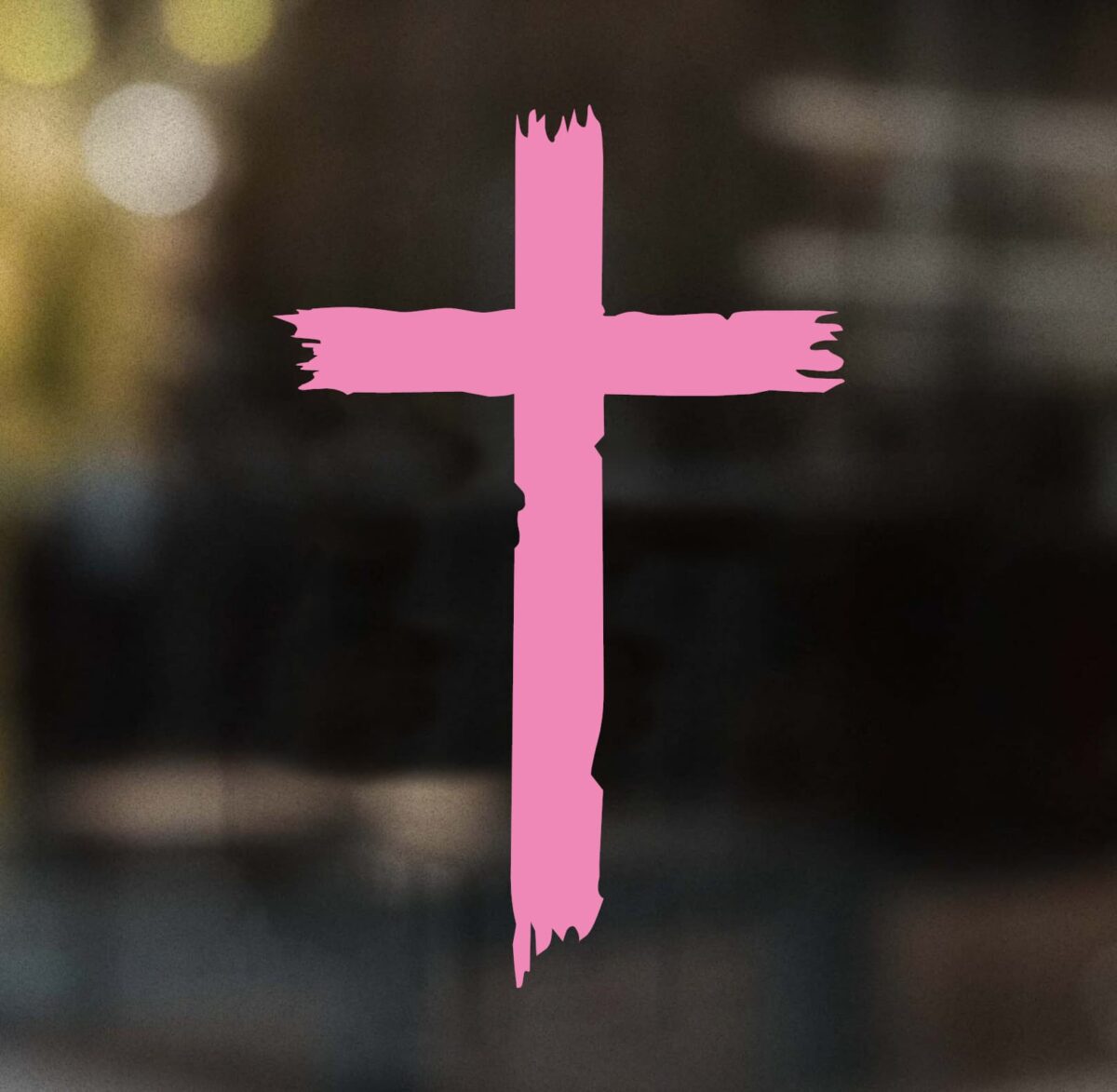 Rustic Cross Decal - Image 6