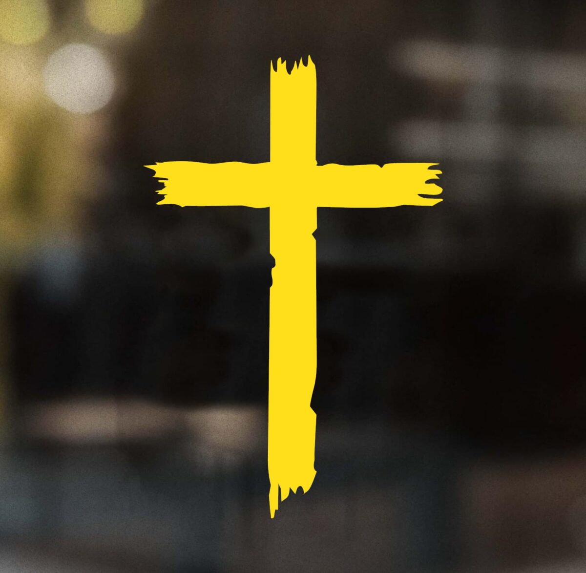 Rustic Cross Decal - Image 8