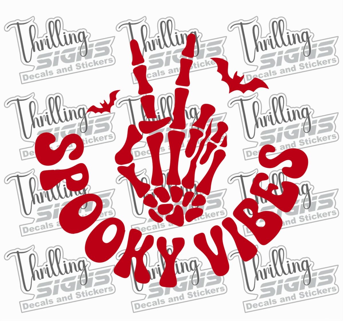 Spooky Vibes Decal - Image 5