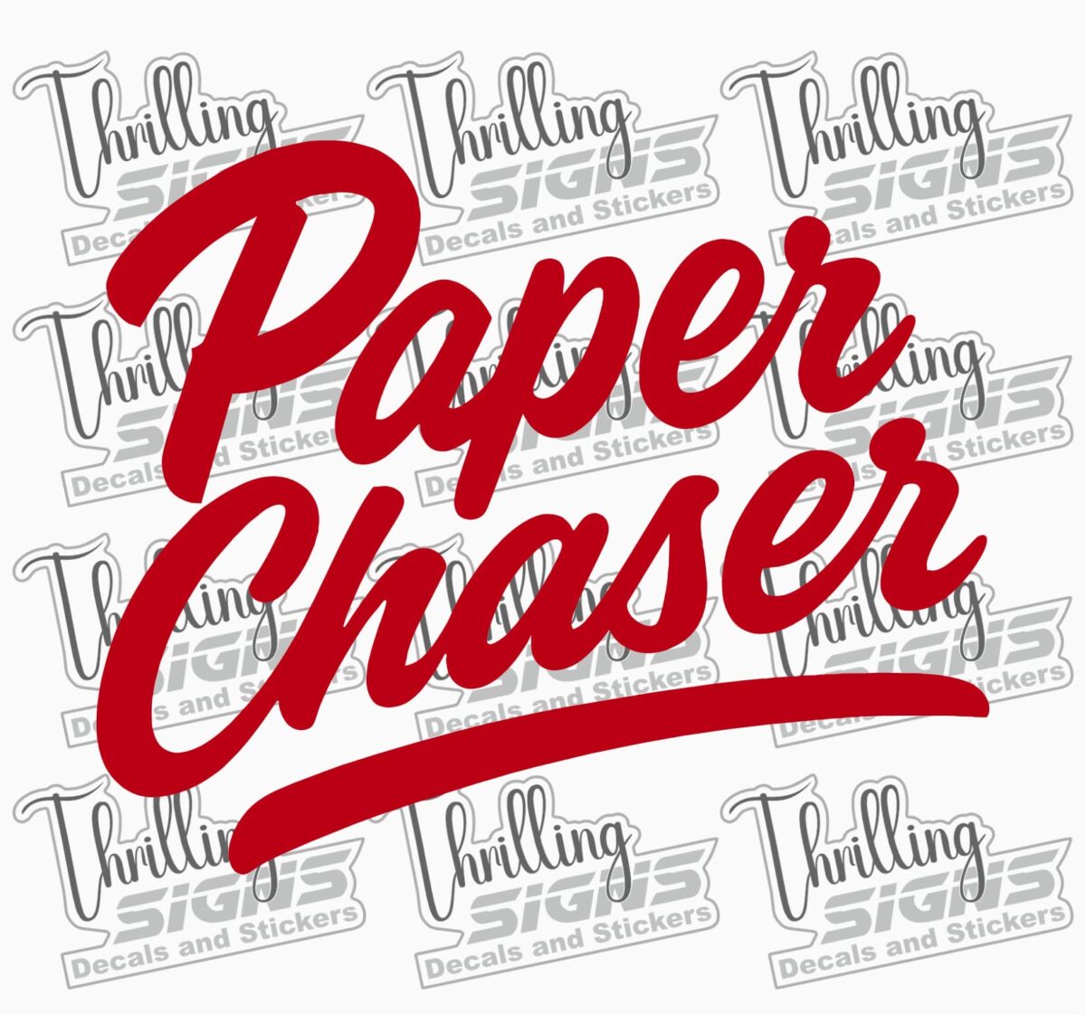 Paper Chaser Decal - Image 4